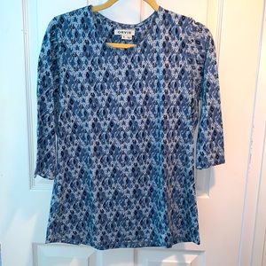 BN ORVIS is amazing blue top!